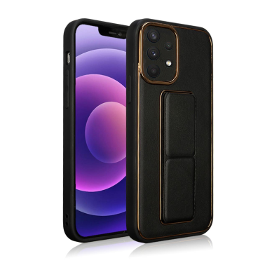 Dėklas New Kickstand Case cover for Samsung Galaxy A13 5G Juodas