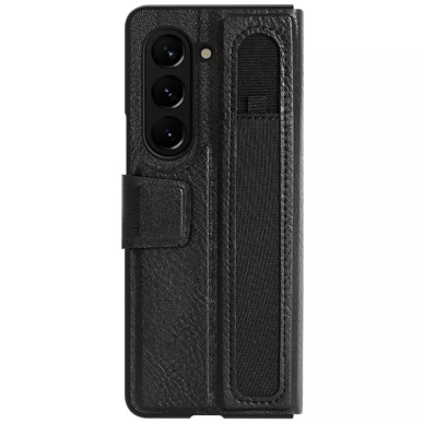 Dėklas Nillkin Aoge Leather Case Samsung F946 Z Fold5 5G juodas