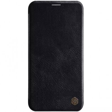 Dėklas Nillkin Qin Leather Samsung A346 A34 5G juodas