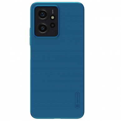 Dėklas Nillkin Super Frosted Shield Xiaomi Redmi Note 12/Note 12 4G mėlynas