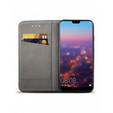 Dėklas Smart Magnet Huawei P20 Lite Juodas  1