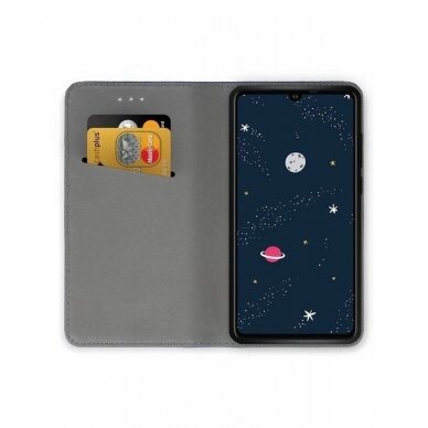 Dėklas Smart Magnet Huawei P30 Lite Juodas  2