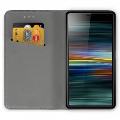 Akcija! Dėklas Smart Magnet Xiaomi Poco M4 Pro 5G/Redmi Note 11T 5G juodas   1