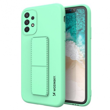 Dėklas su stovu Wozinsky Kickstand Case Samsung Galaxy A72 4G mėtinis