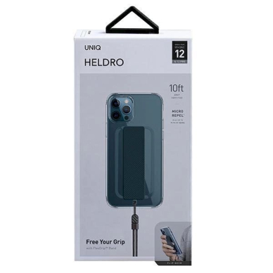 Dėklas Uniq Heldro iPhone 12/12 Pro 6,1" Skaidrus Antimicrobial 1