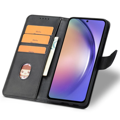 Dėklas Wallet Case Samsung A336 A33 5G juodas 3