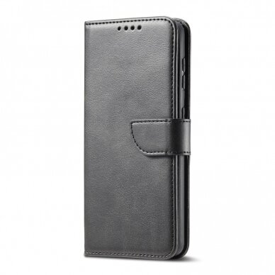 Dėklas Wallet Case Samsung A346 A34 5G juodas