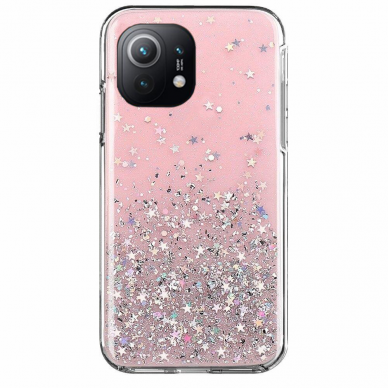 Wozinsky Star Glitter Shining Cover for Xiaomi Mi 11 pink