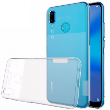 Dėklas X-Level Antislip/O2 Huawei P20 Lite Skaidrus