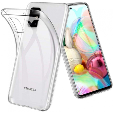 Akcija! Dėklas X-Level Antislip/O2 Samsung A715 A71 Skaidrus