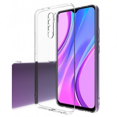 Dėklas X-Level Antislip/O2 Xiaomi Redmi 9 Skaidrus