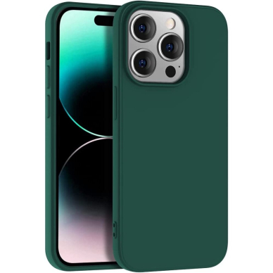 Dėklas X-Level Dynamic Apple iPhone 14 Pro Max tamsiai žalias