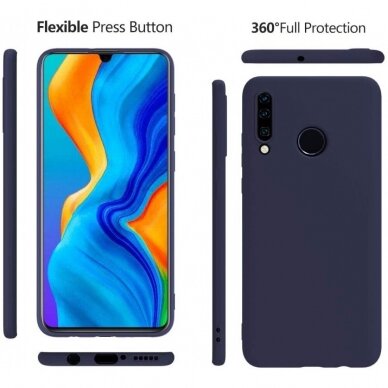 Dėklas X-Level Dynamic Huawei P30 Lite Tamsiai Mėlynas  1