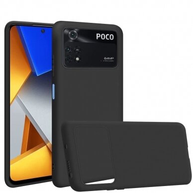 Dėklas X-Level Dynamic Xiaomi Poco M4 Pro 4G juodas 1