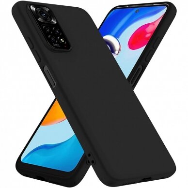 Dėklas X-Level Dynamic Xiaomi Redmi Note 11T Pro/Redmi Note 11T Pro+ 5G juodas