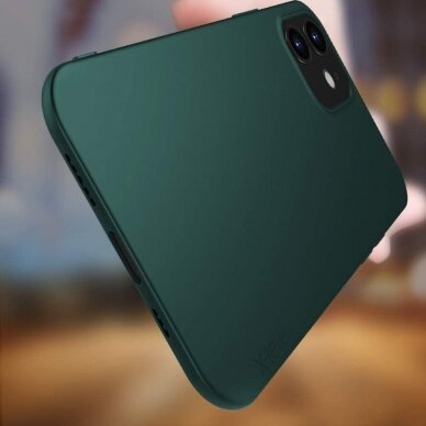 Dėklas X-Level Guardian iPhone 13 mini tamsiai žalias  2