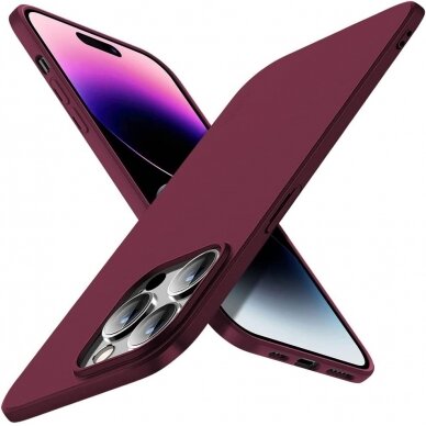 Dėklas X-Level Guardian Apple iPhone 15 Pro Max bordo