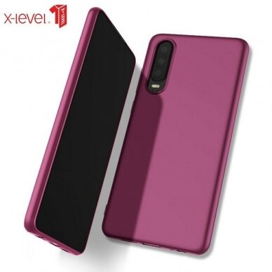 Dėklas X-Level Guardian Huawei P30 Bordo  1