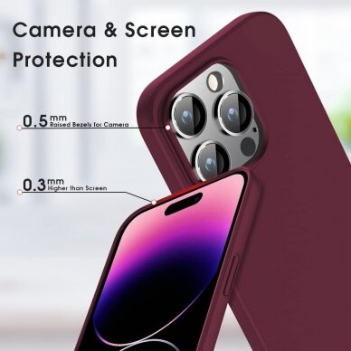 Dėklas X-Level Guardian Huawei P30 Lite Bordo 1