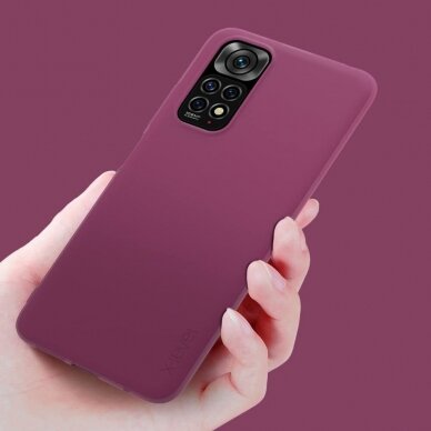 Dėklas X-Level Guardian Xiaomi Redmi Note 11 4G/Note 11S bordo 2