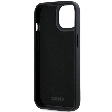 Dėklas DKNY 3D Rubber Repeat Pattern  iPhone 15/14/13 - Juodas 6