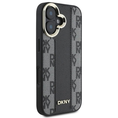 Dėklas DKNY Checkered Pattern Magsafe iPhone 16 Plus  - Juodas 3