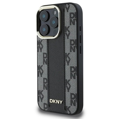 Dėklas DKNY Checkered Pattern Magsafe iPhone 16 Pro Max  - Juodas 1