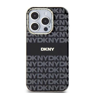 Dėklas DKNY IML MonoStripe MagSafeiPhone 13 Pro / 13 - Juodas 2