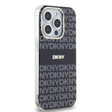 Dėklas DKNY IML MonoStripe MagSafeiPhone 14 Pro - Juodas 3