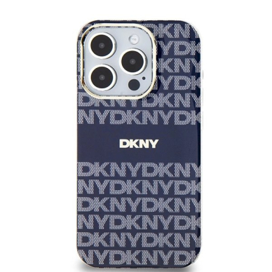 Dėklas DKNY IML MonoStripe MagSafeiPhone 15 Pro - Mėlynas 2