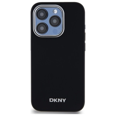 Dėklas DKNY Plain Logo MagSafe iPhone 15 Pro  - Juodas 2