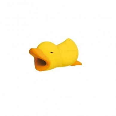 Duck-shaped phone Kabelis cover