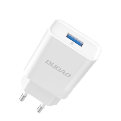 Dudao A4EU USB-A 2.1A wall Įkroviklis  - baltas 1