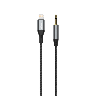 Dudao audio cable Lightning - mini jack 3.5mm gray (L11PRO) 1