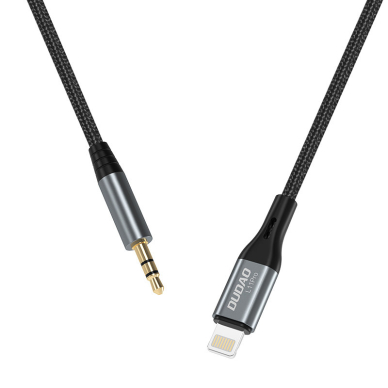 Dudao audio cable Lightning - mini jack 3.5mm gray (L11PRO) 2