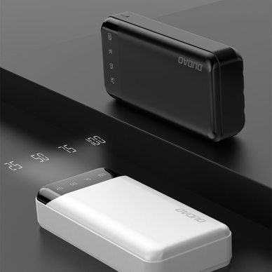 Išorinė Baterija Dudao 20000mAh USB Type C + micro USB + Lightning Balta (Dudao K6Pro+) 3