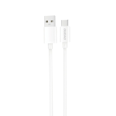 Dudao L4ST USB-A / USB-C Kabelis 2A 1m - baltas