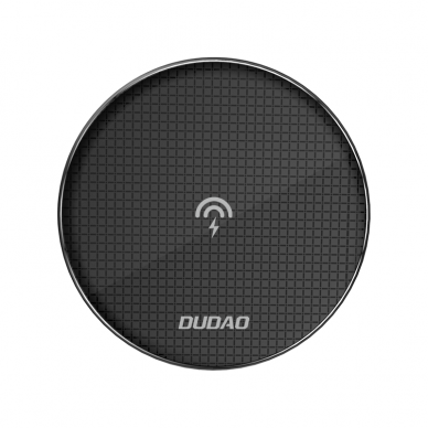 Dudao Stylish Ultra Thin Belaidis Įkroviklis Qi Inductive Pad 10 W Juodas (A10B black) 1