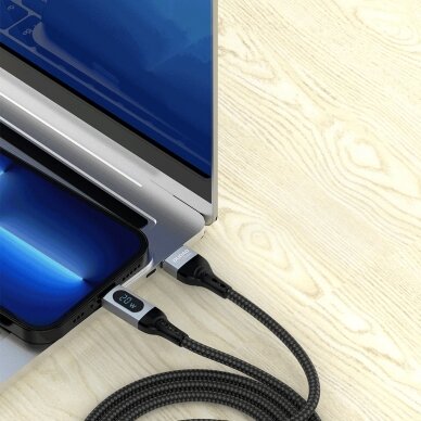 Dudao USB Type C cable - Lightning Fast Charging PD 20W Juodas (L7MaxL) 2