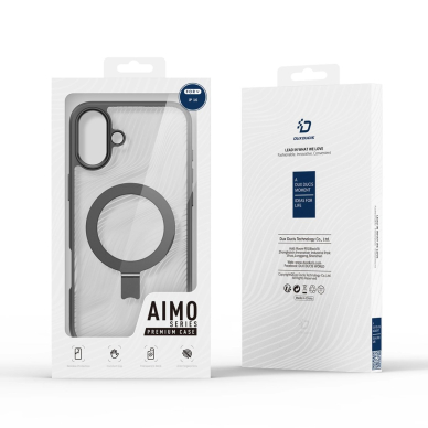 Dėklas Dux Ducis Aimo MagSafe iPhone 16 - Juodas 2