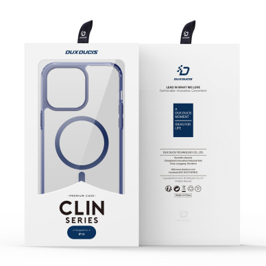 Dėklas Dux Ducis Clin2 case for iPhone 14 (MagSafe) Mėlynas 4