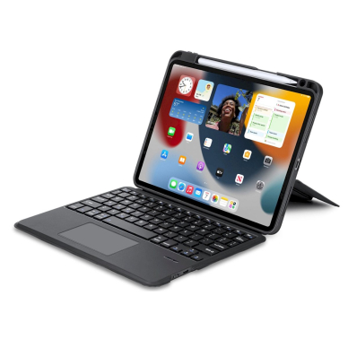 Dux Ducis DK Series Bluetooth Dėklas klaviatūra Apple iPad Air 4/5/iPad Pro 11 (2018/2020/2021/2022) - Juodas