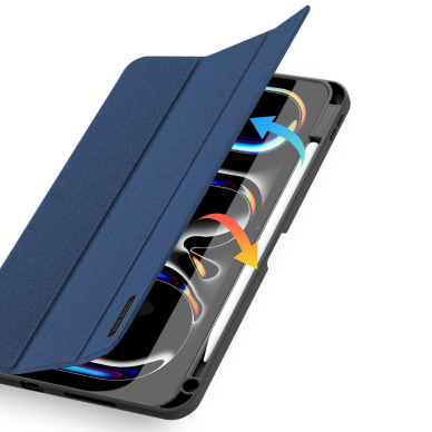 Dux Ducis Domo case with flap and smart sleep for Xiaomi Pad 6 / 6 Pro - blue 8