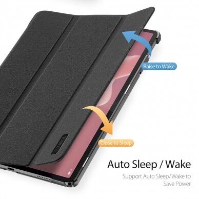 Dėklas Dux Ducis Domo flip and smart sleep case for Lenovo Tab M11 - Juodas 6