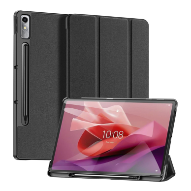 Planšetės dėklas Dux Ducis Domo smart sleep case skirta Lenovo Tab P12 12.7'' tablet - Juodas 1