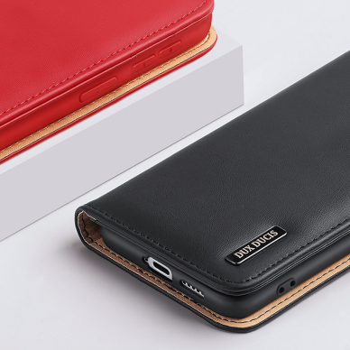 Dėklas Dux Ducis Hivo Leather Samsung Galaxy S22 Plus Juodas 13