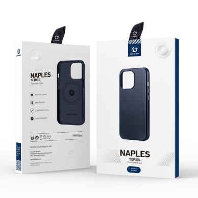 Dėklas Dux Ducis Naples case for iPhone 14 Pro (MagSafe) Mėlynas 4