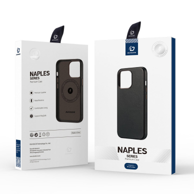 Dėklas Dux Ducis Naples iPhone 14 Pro Max Rudas 4