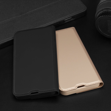 Atverčiamas dėklas Dux Ducis Skin Pro iPhone 13 Pro Rožinis 22