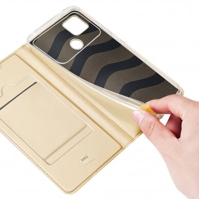 Dėklas Dux Ducis Skin Pro Case for Xiaomi Poco C40 Auksinis 6